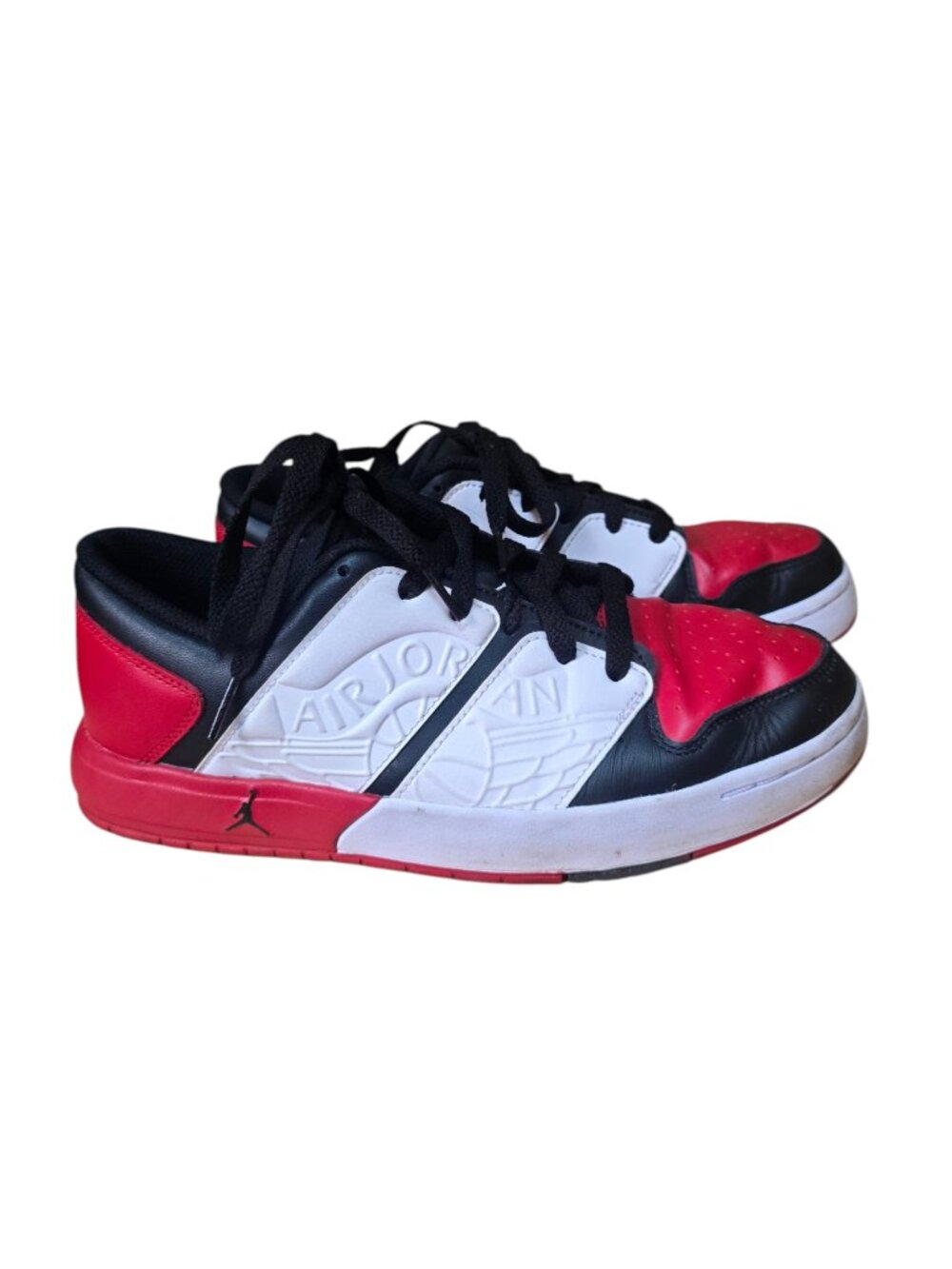 Nike Air Jordan Nu Retro 1 Low Men's Size 7.5 Varsity Red Black DV5141-601